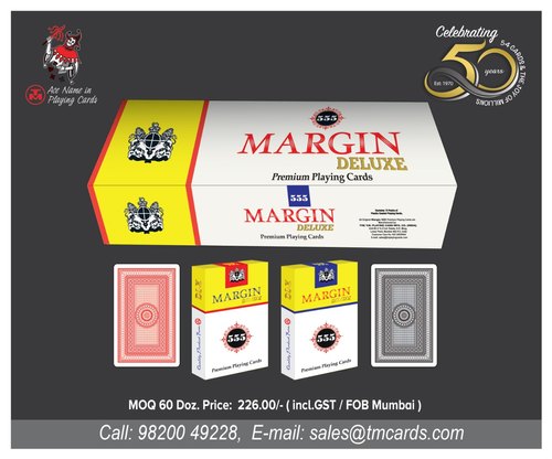 margin-deluxe playing cards